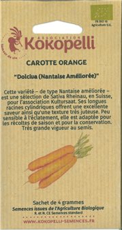 Graines de carotte Nantaise