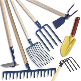 Kit de 7 outils potager pour terre caillouteuse